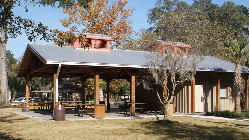 Open Air Pavilion with Catering Kitchen - Kenneth Scott Builders