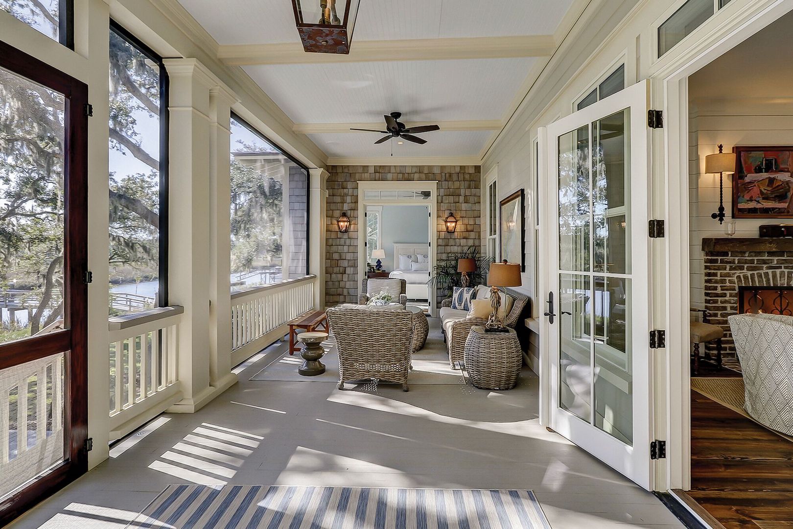 screened front porch